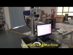 Metallteile Edelstahl-Lasermarkierungsmaschine 20W Laserquelle Kostenloser Computer